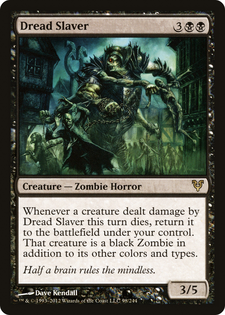 Dread Slaver (098) Foil - Avacyn Restored