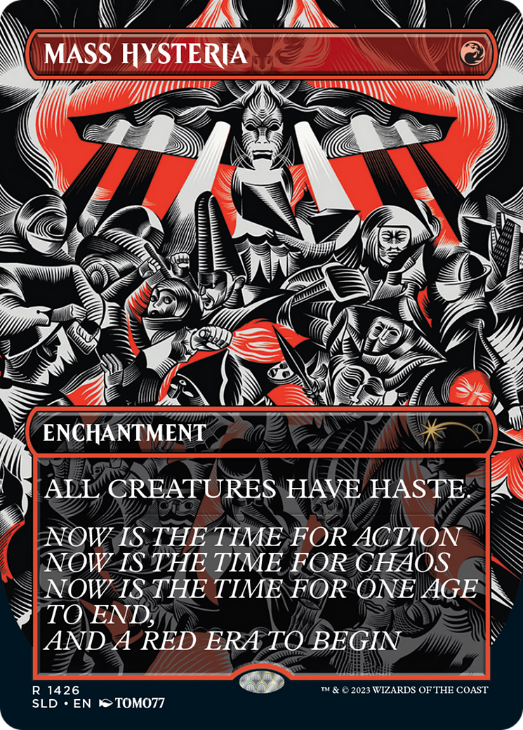 Mass Hysteria (1426) Foil - Secret Lair Drop