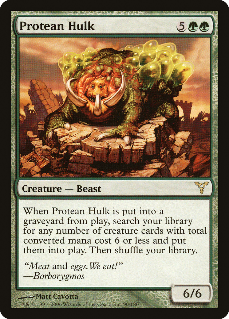 Protean Hulk (090) Foil - Dissension