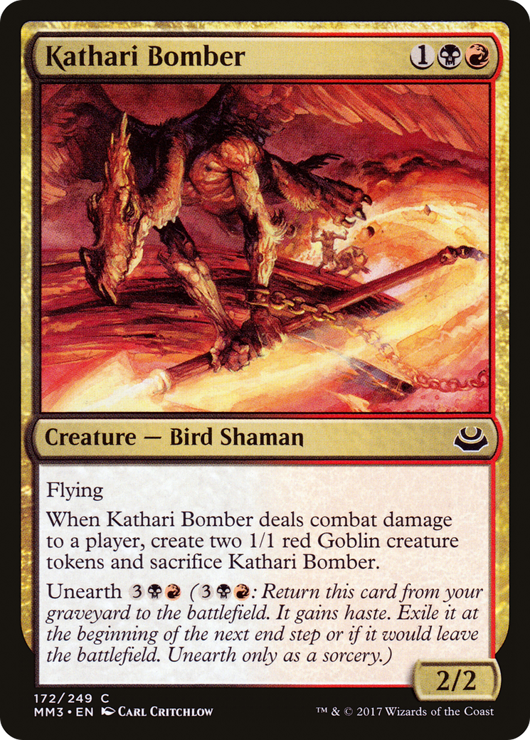 Kathari Bomber (172) Foil - Modern Masters 2017
