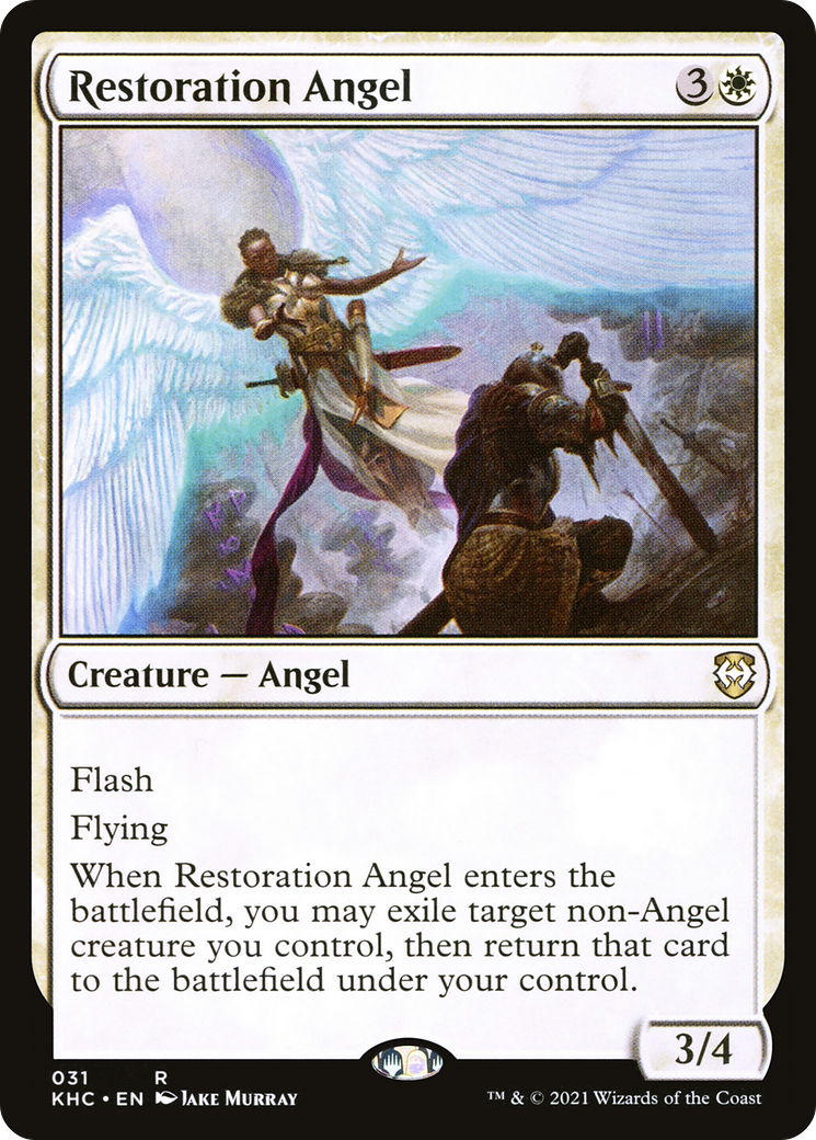 Restoration Angel (031) - Kaldheim Commander