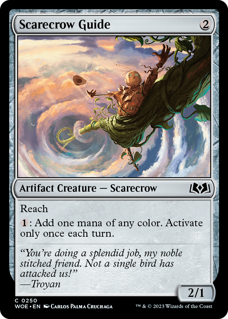 Scarecrow Guide (250) Foil - Wilds of Eldraine