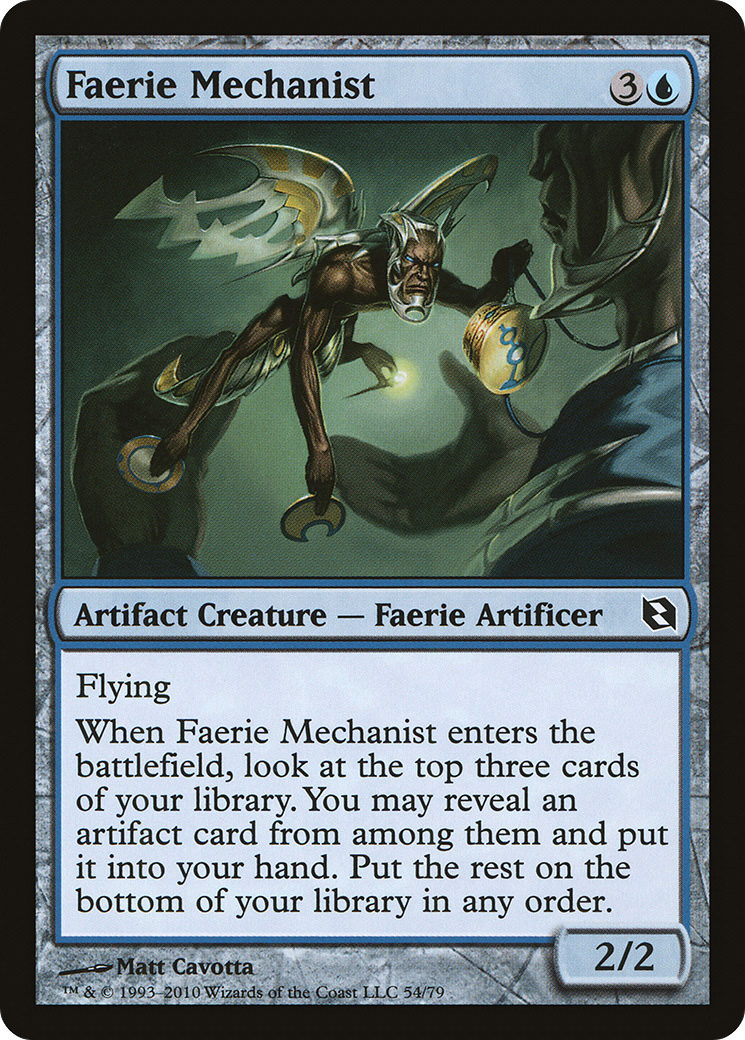 Faerie Mechanist (054) - Duel Decks: Elspeth vs. Tezzeret
