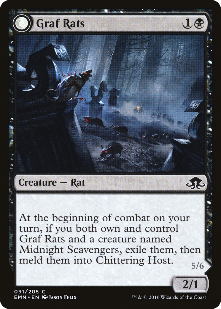 Graf Rats (091) Foil - Eldritch Moon