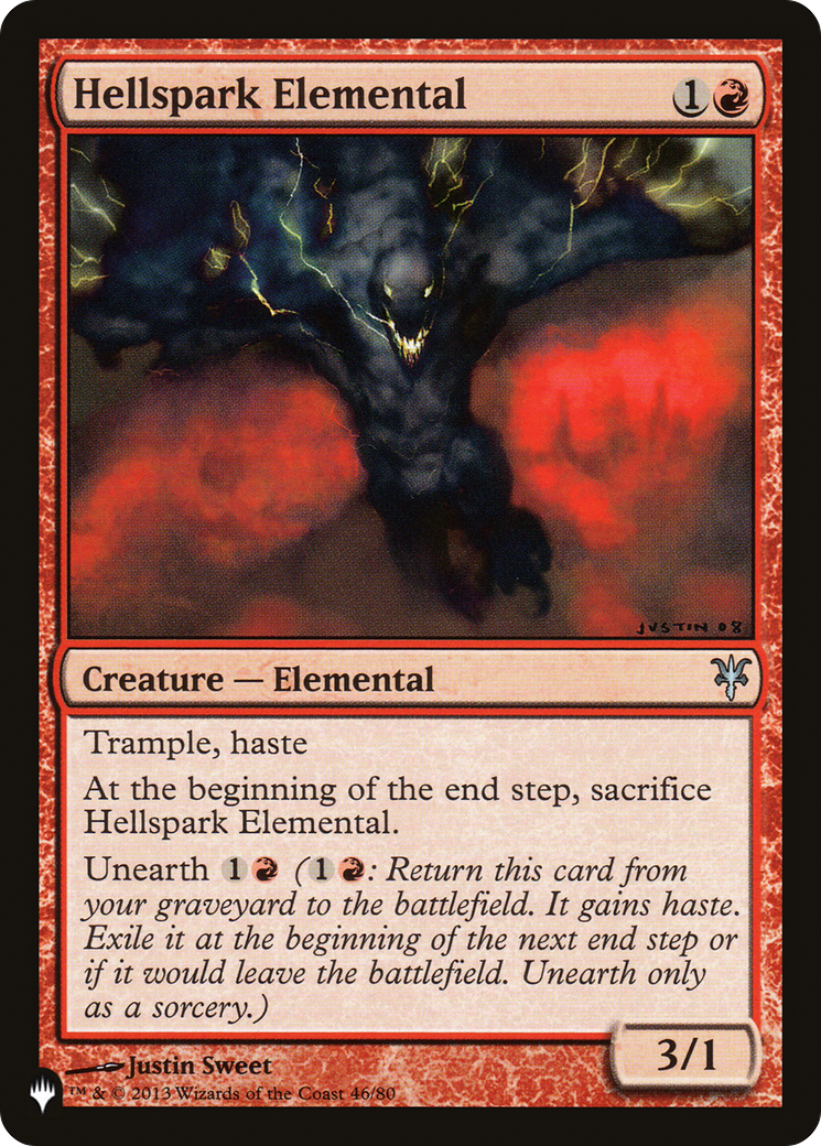 Hellspark Elemental (DDK-46) - The List