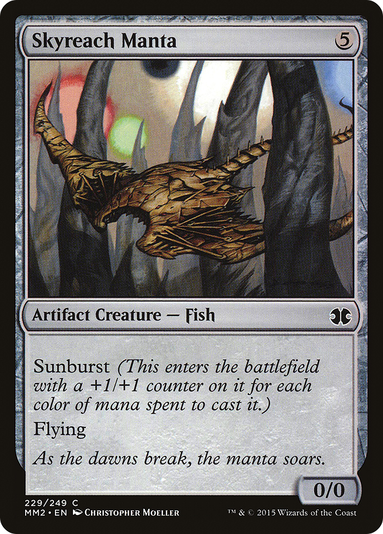 Skyreach Manta (229) Foil - Modern Masters 2015