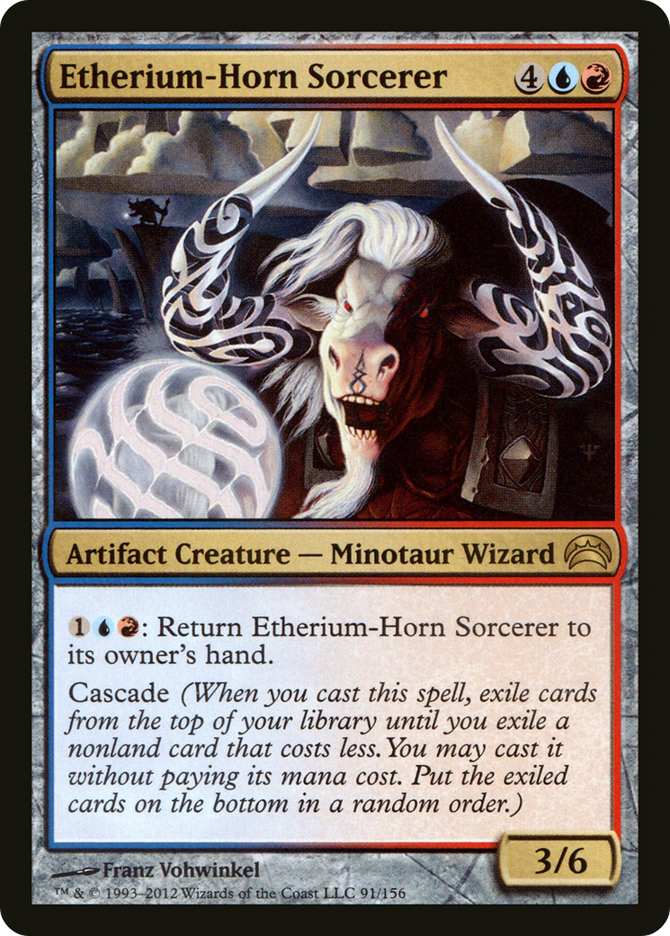 Etherium-Horn Sorcerer (091) - Planechase 2012