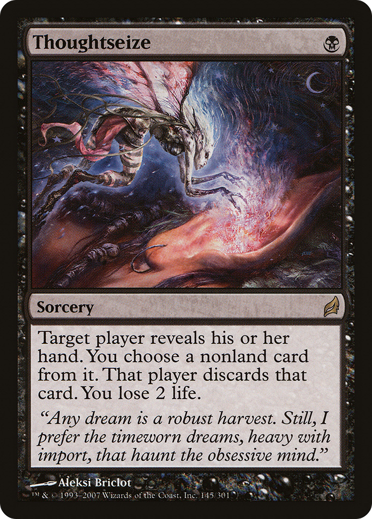 Thoughtseize (145) Foil - Lorwyn
