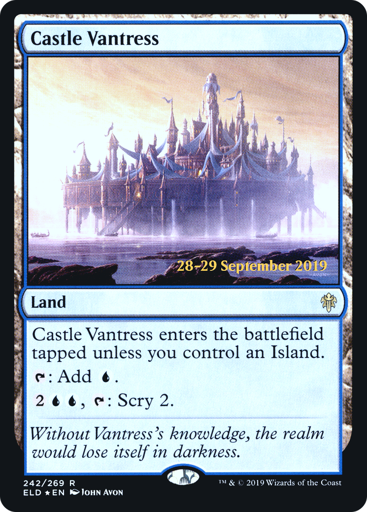Castle Vantress (242) Foil - Throne of Eldraine Promos