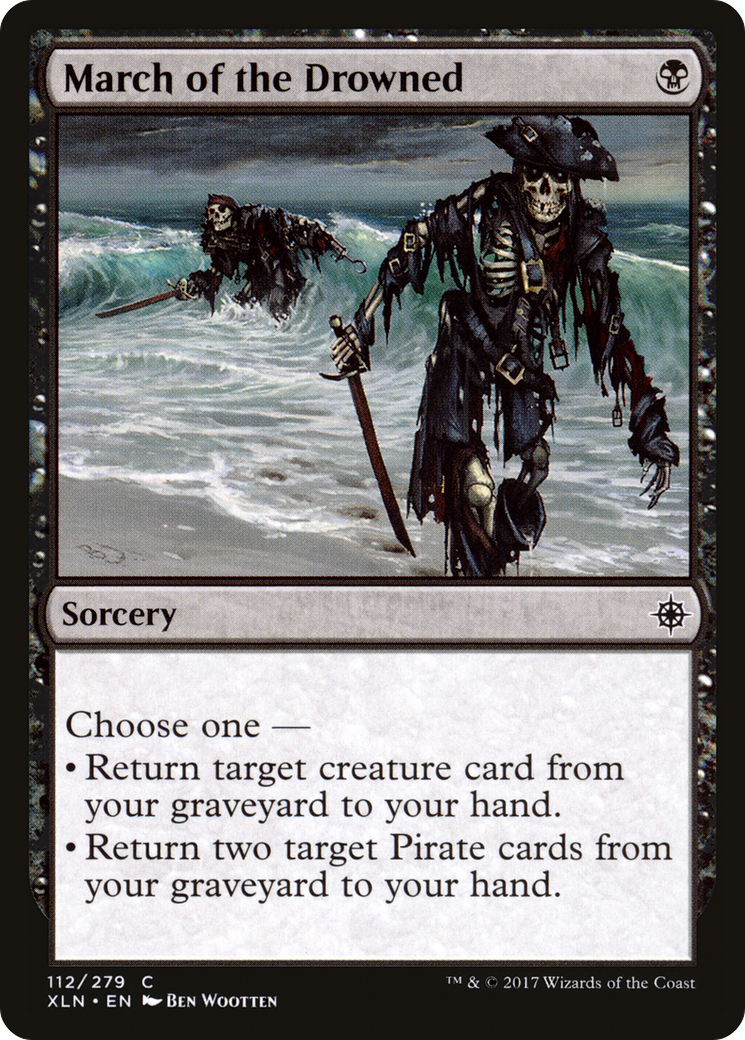March of the Drowned (112) Foil - Ixalan