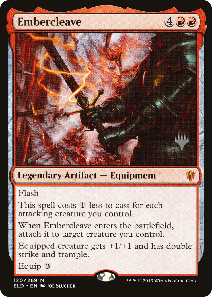 Embercleave (120) - Throne of Eldraine Promos