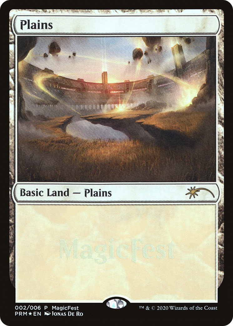 Plains0) (002) Foil - MagicFest 2020