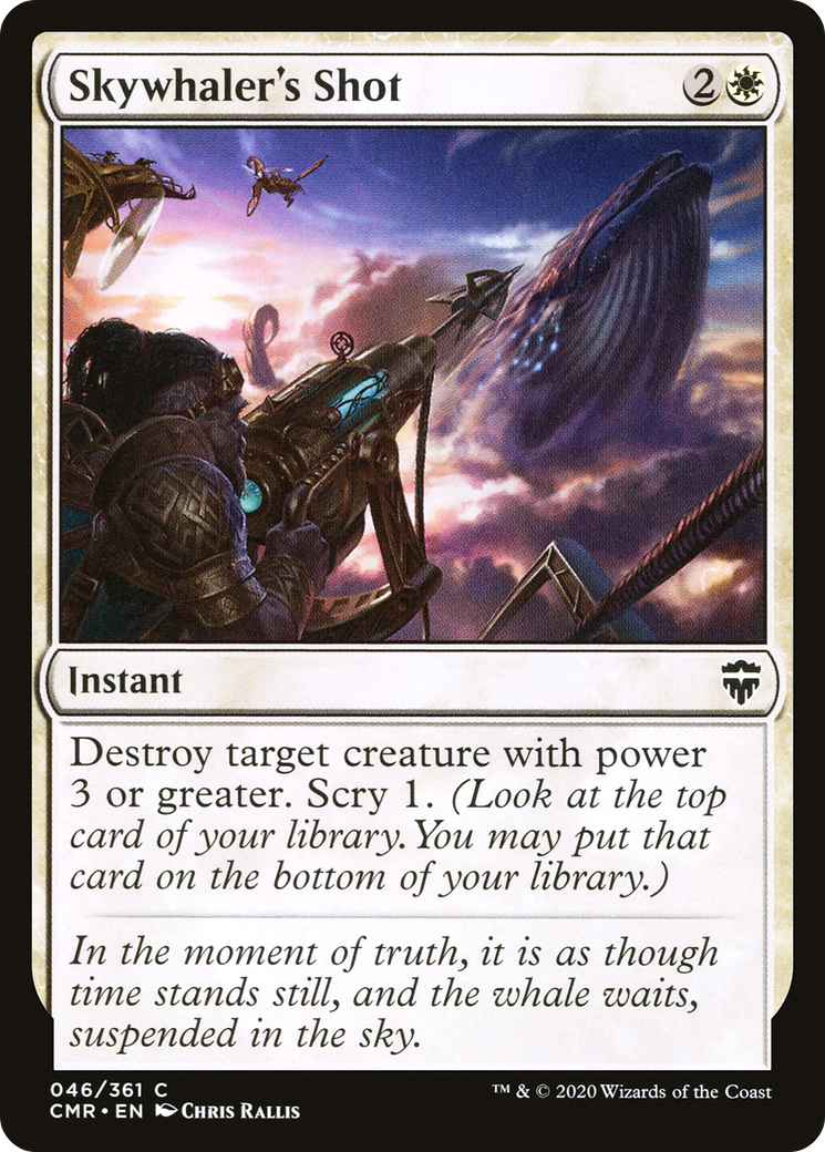 Skywhaler's Shot (046) Foil - Commander Legends