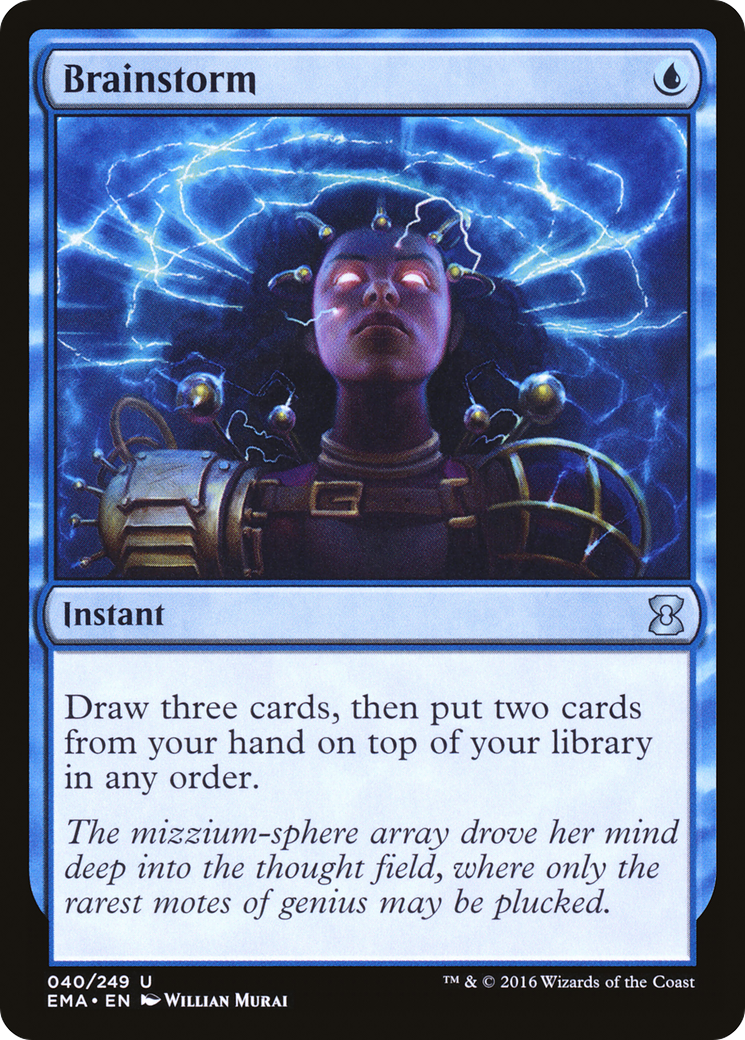 Brainstorm (040) Foil - Eternal Masters