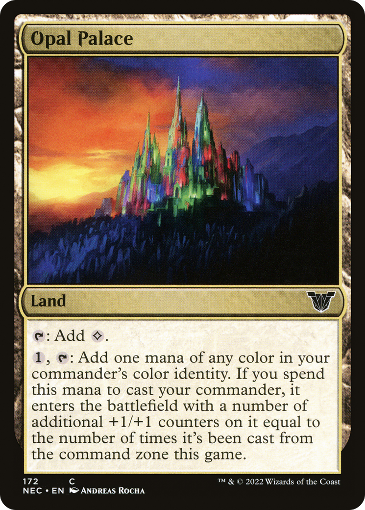 Opal Palace (172) - Neon Dynasty Commander
