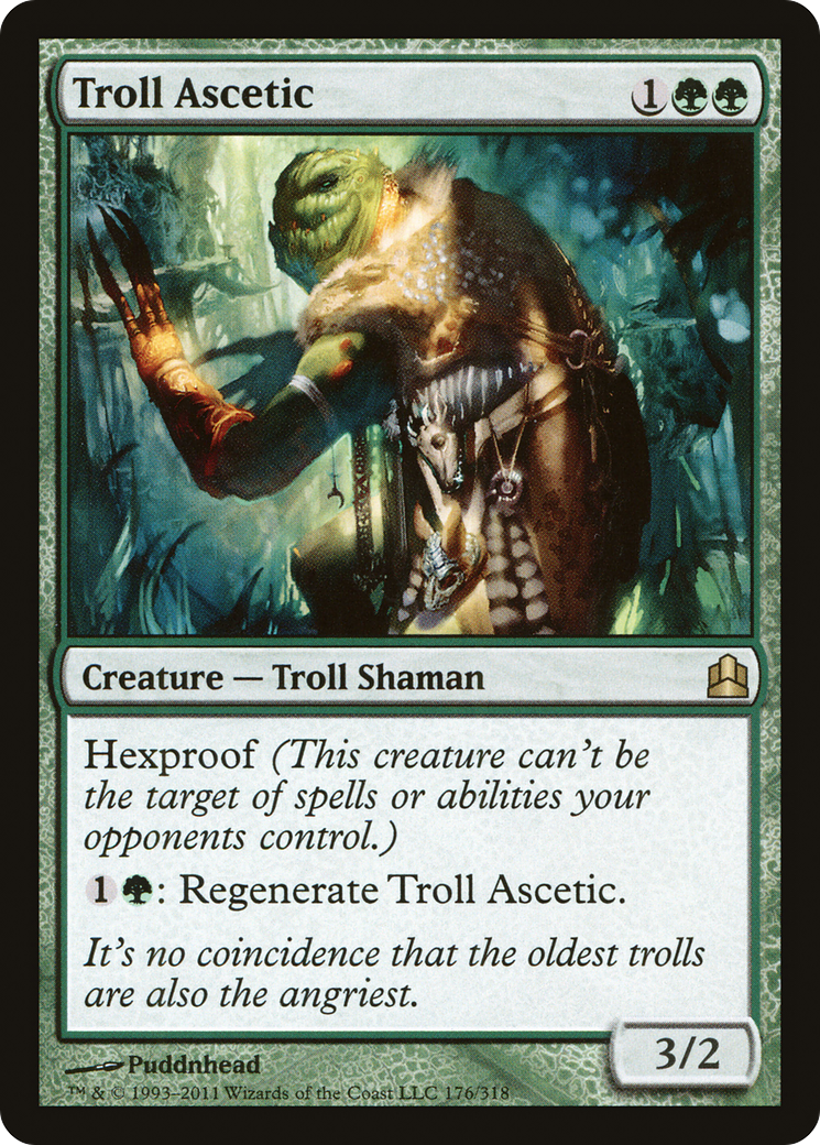 Troll Ascetic (176) - Commander 2011