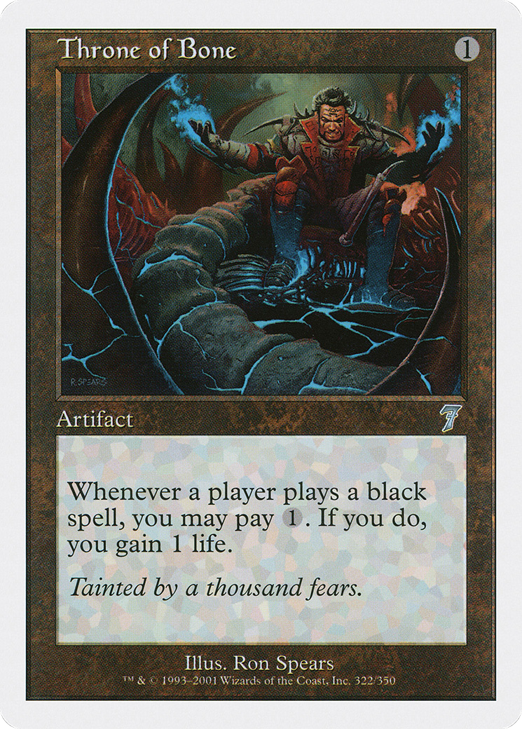 Throne of Bone (322) - Seventh Edition