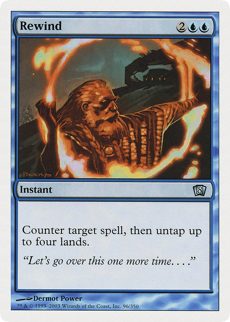 Rewind (096) Foil - Eighth Edition