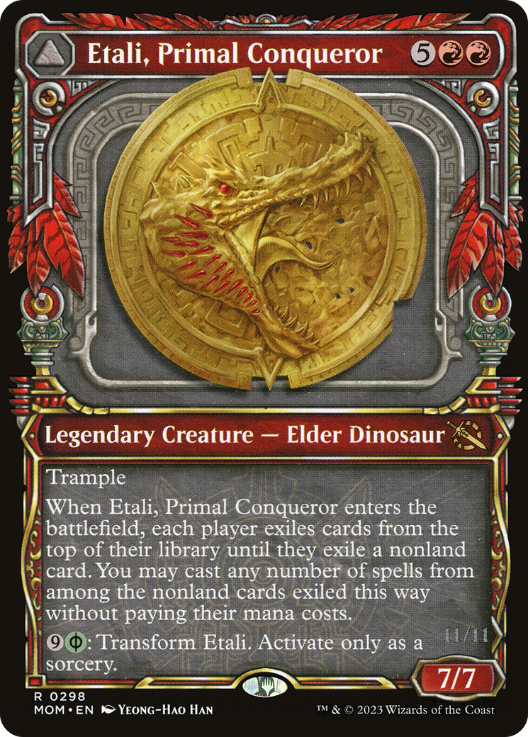 Etali, Primal Conqueror (Showcase) (298) - March of the Machine