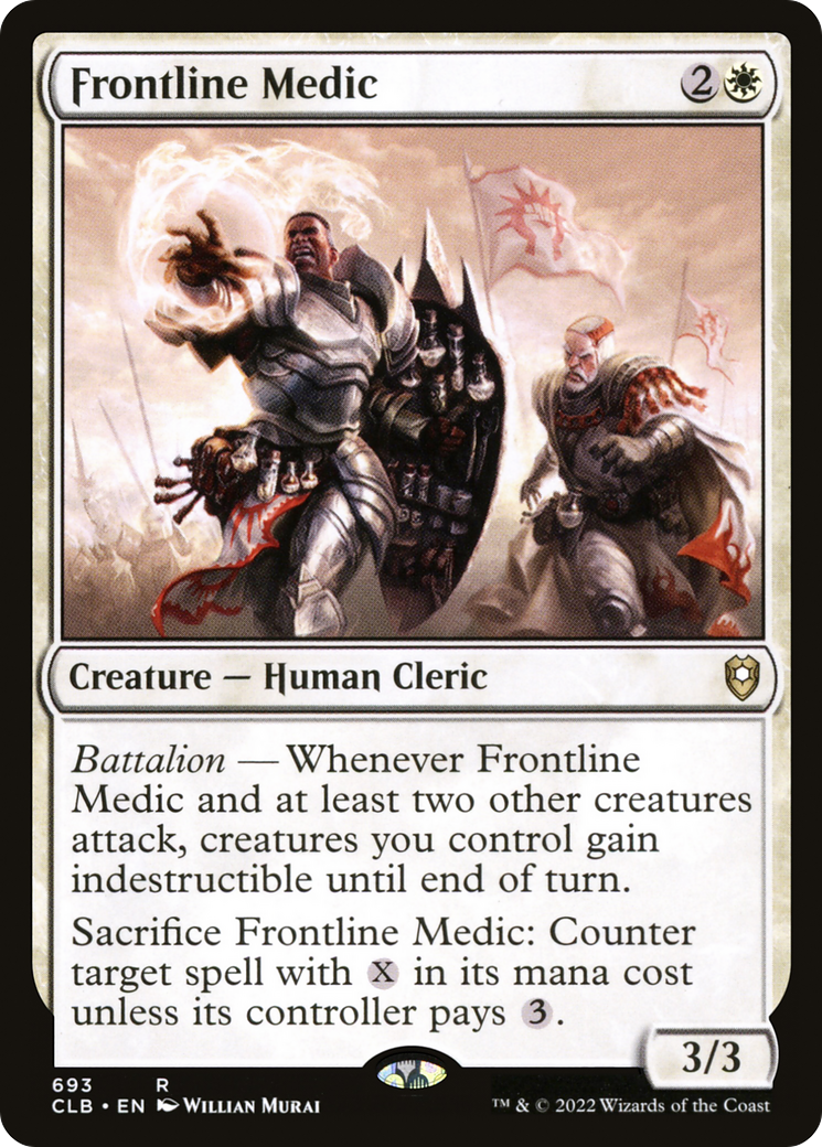 Frontline Medic (693) - Commander Legends: Battle for Baldur's Gate