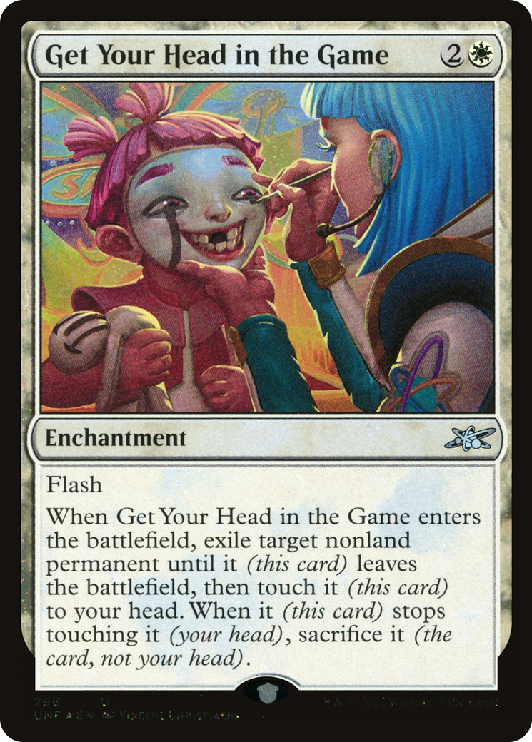 Get Your Head in the Game (296) Foil - Unfinity