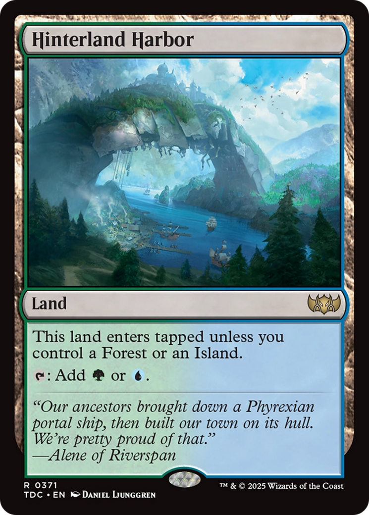 Hinterland Harbor (371) - Commander: Tarkir: Dragonstorm