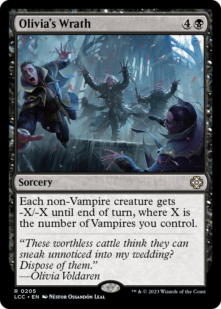 Olivia's Wrath (205) - The Lost Caverns of Ixalan Commander