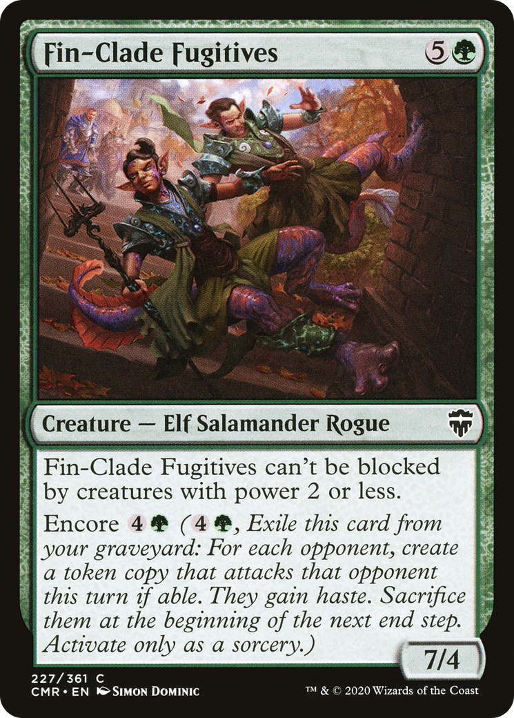 Fin-Clade Fugitives (227) Foil - Commander Legends