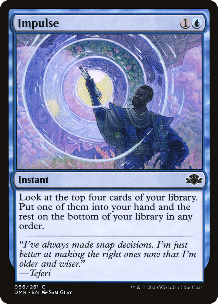 Impulse (056) Foil - Dominaria Remastered