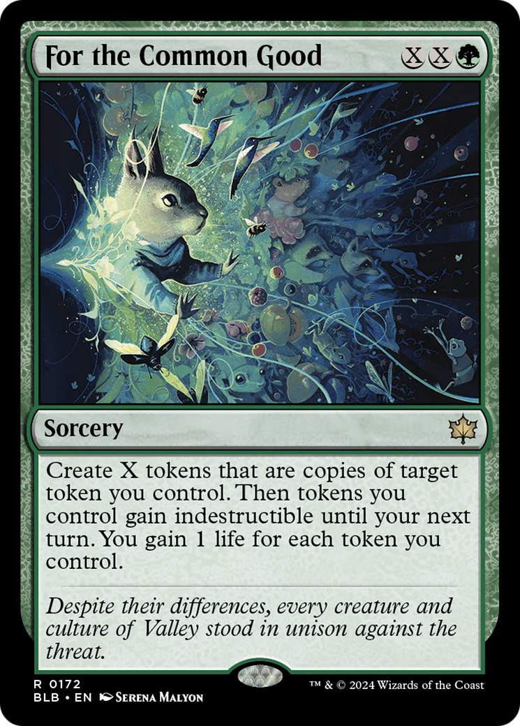 For the Common Good (172) Foil - Bloomburrow