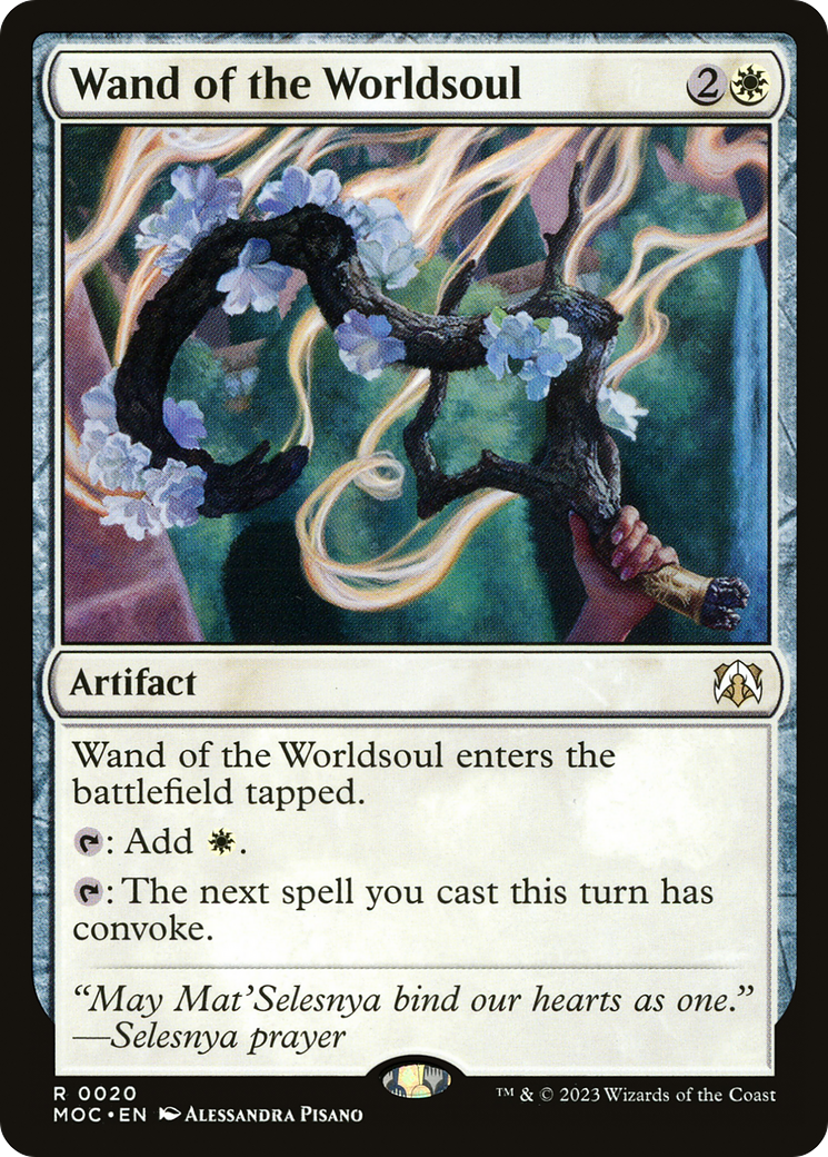 Wand of the Worldsoul (020) - March of the Machine Commander