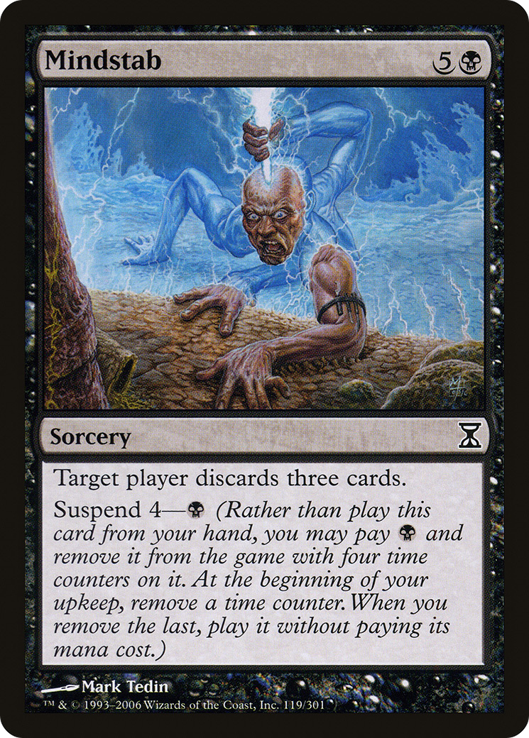 Mindstab (119) Foil - Time Spiral
