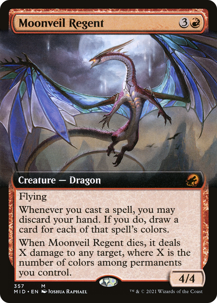 Moonveil Regent (Extended Art) (357) - Innistrad: Midnight Hunt