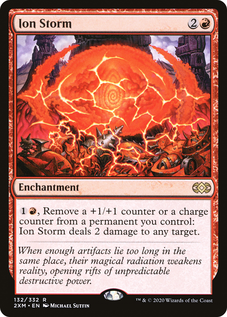 Ion Storm (132) Foil - Double Masters