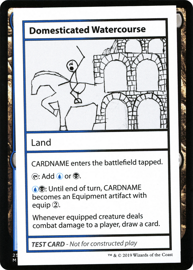 Domesticated Watercourse (114) - Mystery Booster Playtest Cards 2021