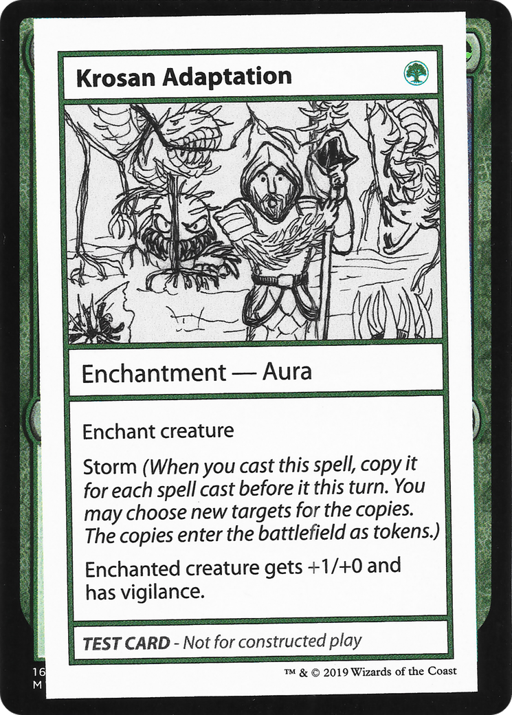 Krosan Adaptation (080) - Mystery Booster Playtest Cards 2021