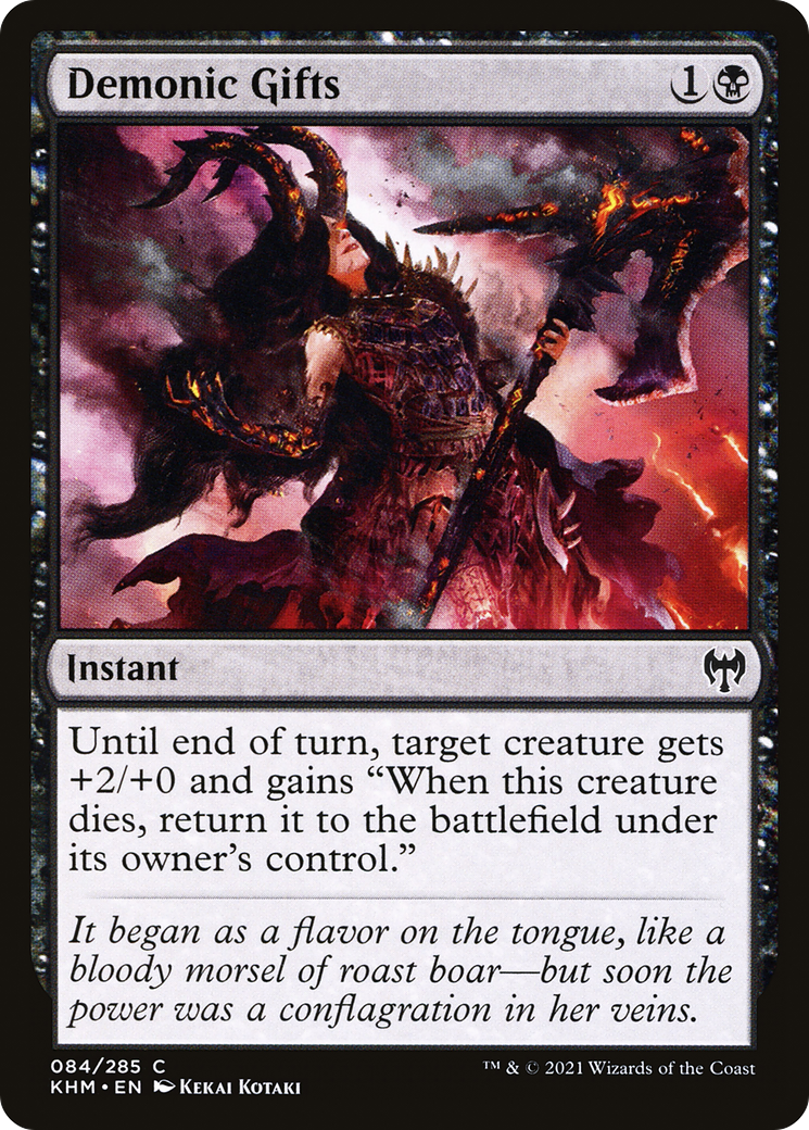 Demonic Gifts (084) Foil - Kaldheim