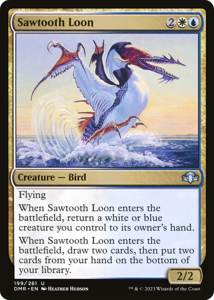Sawtooth Loon (199) - Dominaria Remastered