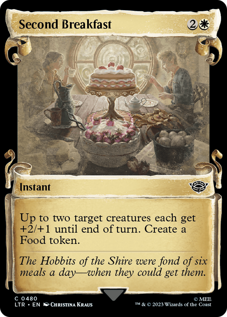 Second Breakfast (Showcase Scrolls) (Showcase) (480) - The Lord of the Rings: Tales of Middle-earth