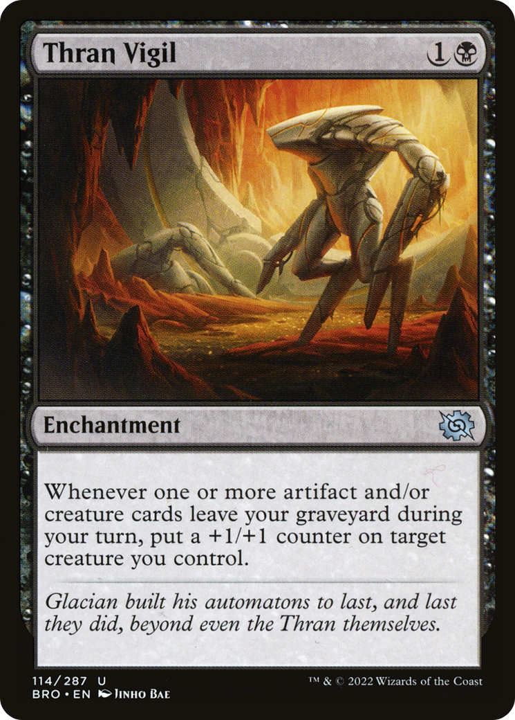 Thran Vigil (114) Foil - The Brothers' War