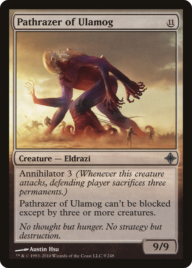 Pathrazer of Ulamog (009) Foil - Rise of the Eldrazi