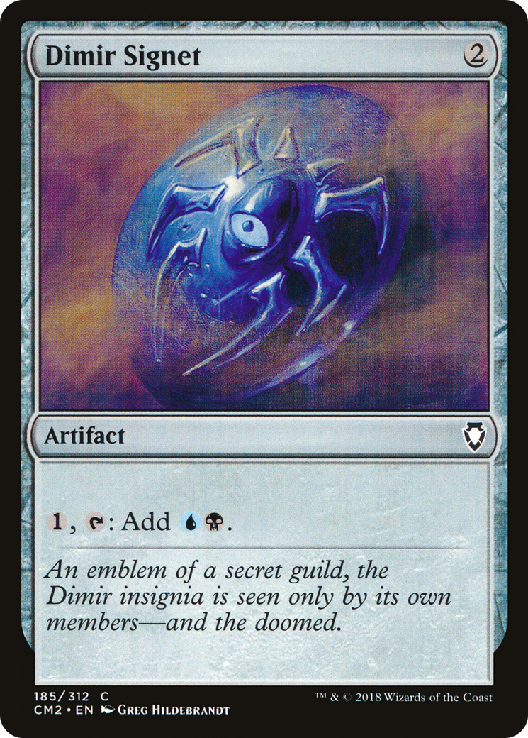 Dimir Signet (185) - Commander Anthology Volume II