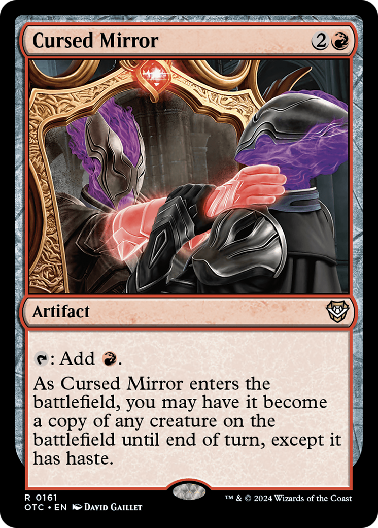 Cursed Mirror (161) - Outlaws of Thunder Junction Commander