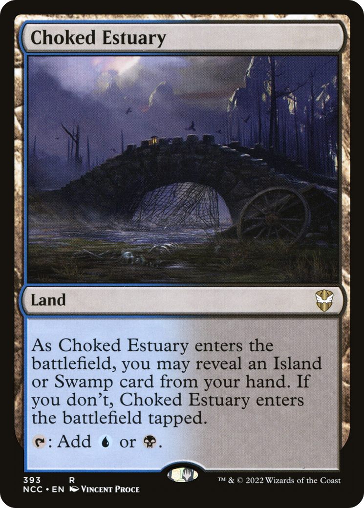 Choked Estuary (393) - New Capenna Commander