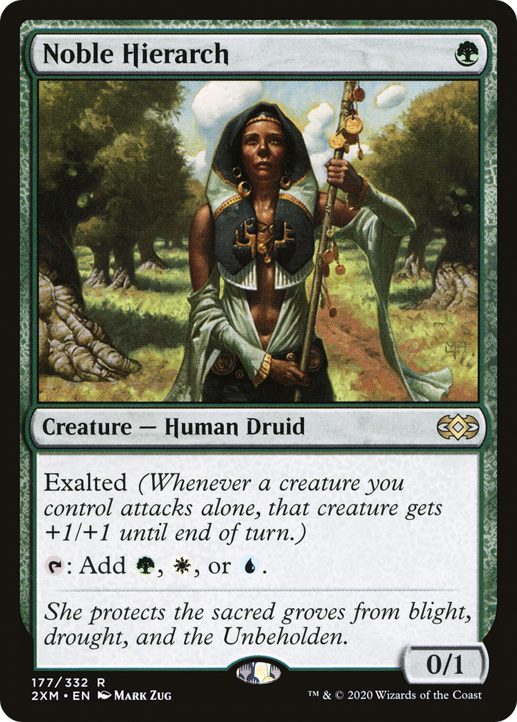 Noble Hierarch (177) Foil - Double Masters