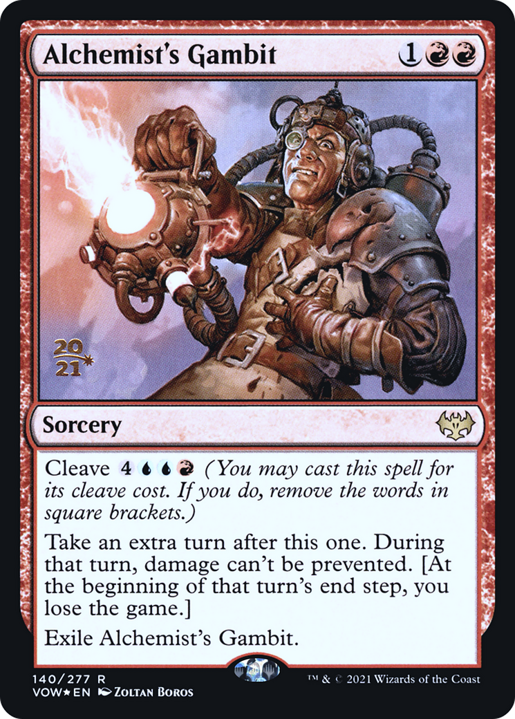 Alchemist's Gambit (140s) Foil - Innistrad: Crimson Vow Promos