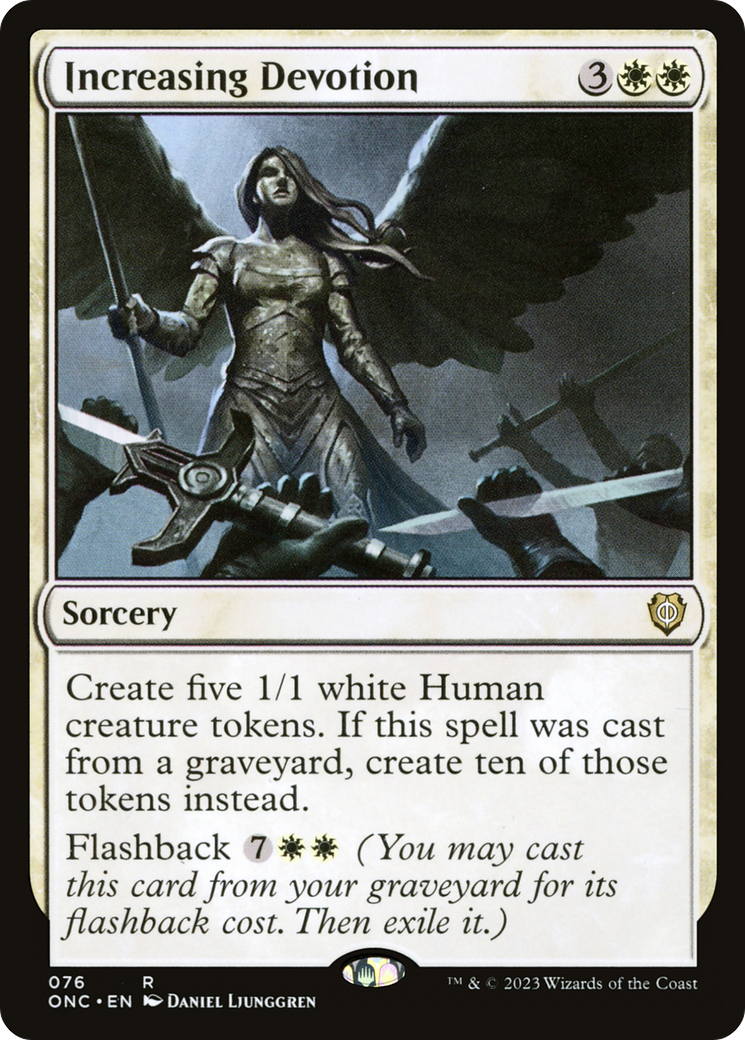 Increasing Devotion (076) - Phyrexia: All Will Be One Commander