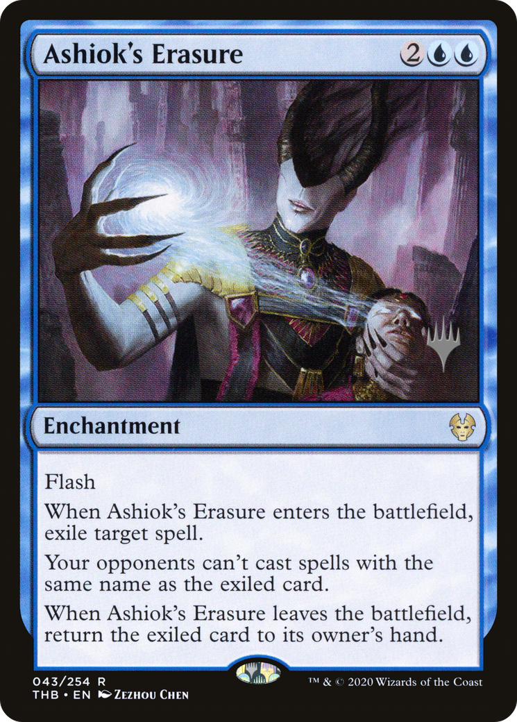 Ashiok's Erasure (43p) - Theros Beyond Death Promos