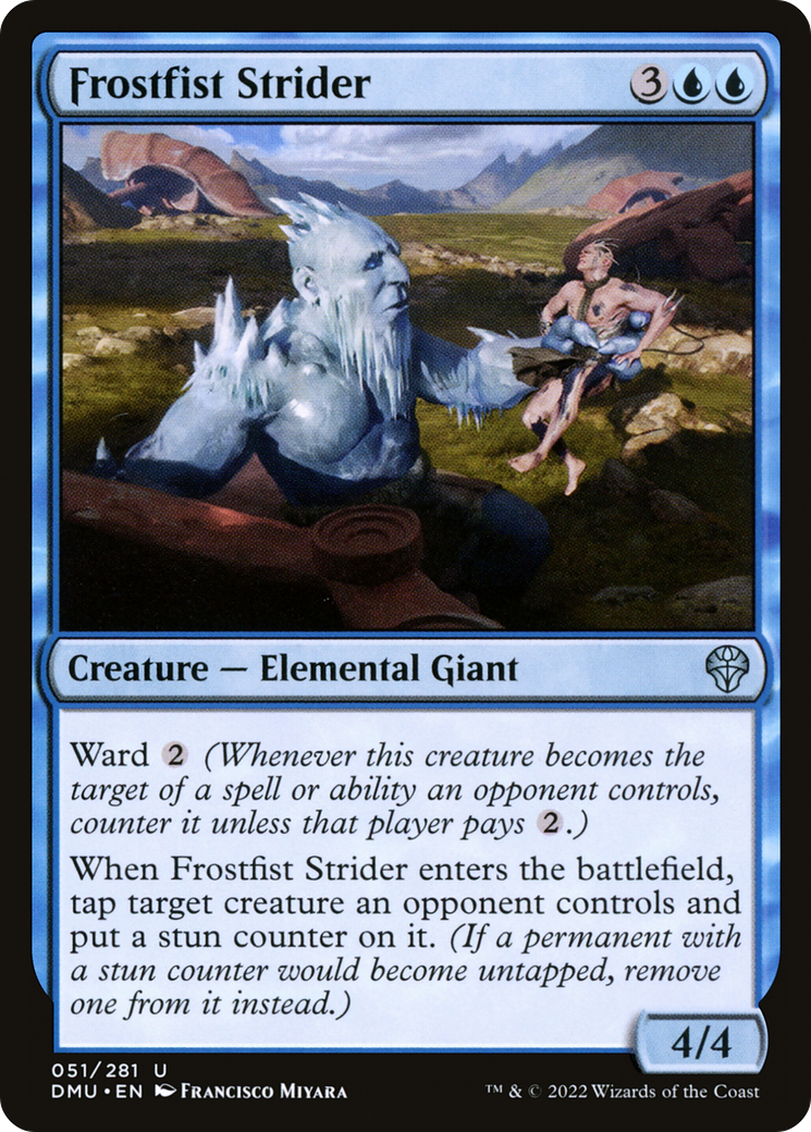 Frostfist Strider (051) - Dominaria United