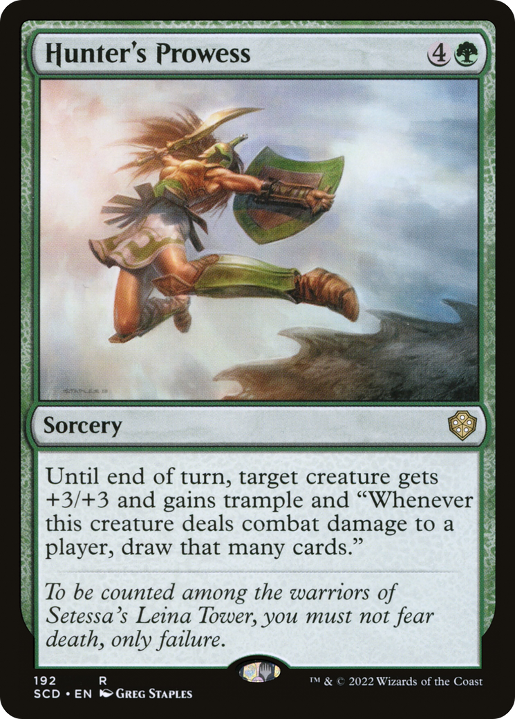 Hunter's Prowess (192) - Starter Commander Decks
